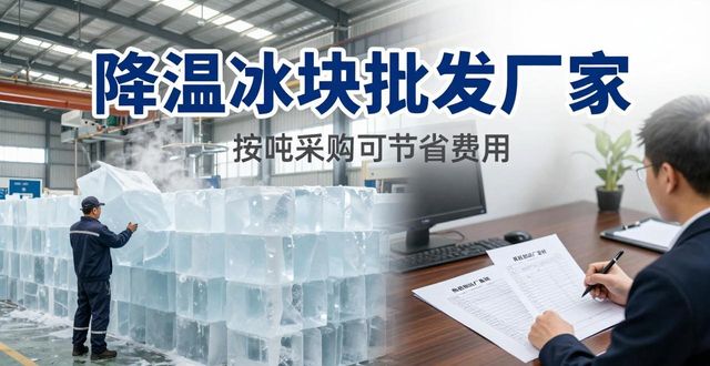 相城降温冰块批发厂家 良臣制冰厂直供