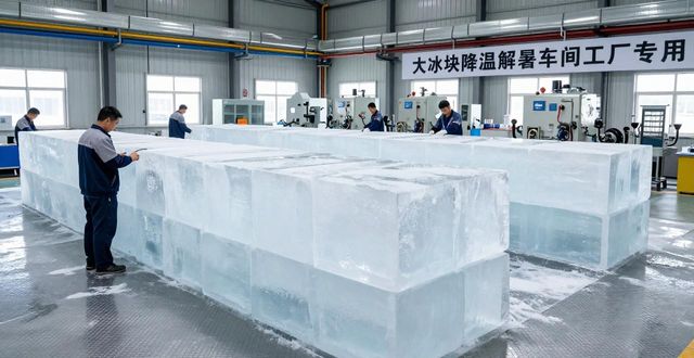 大冰块降温解暑车间工厂专用