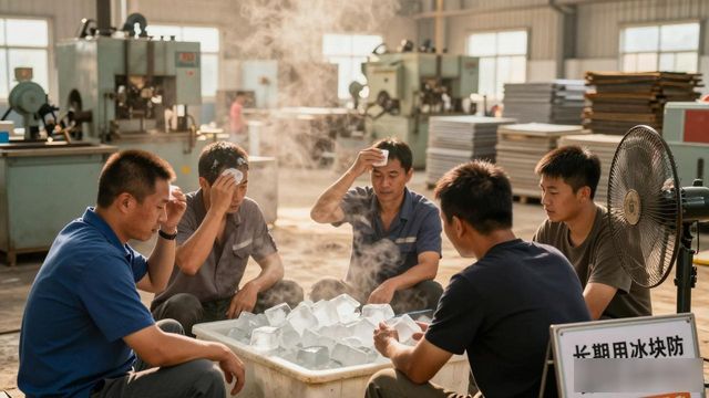 工厂高温环境降温方案_相城车间防暑降温冰块_车间防暑降温冰块使用方法