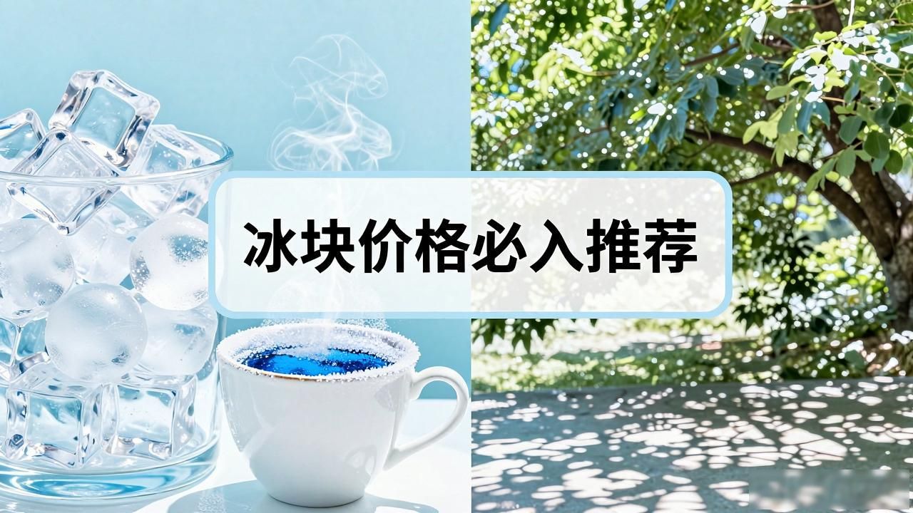 相城冰块价格必入推荐——我的夏日降温宝藏清单