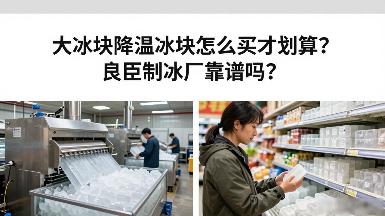 相城大冰块降温冰块怎么买才划算？良臣制冰厂靠谱吗？